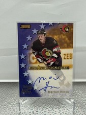 1999-00 Stadium Club #LS13 Marian Hossa Lone Star Signatures