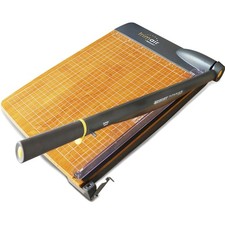Wood Guillotine Paper Cutter 15 Inch 30 Sheets Titanium Blade Trimmer