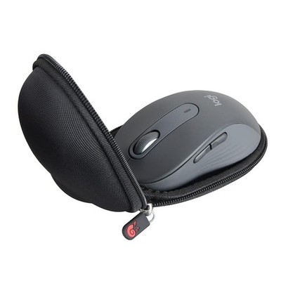 Hard Shell EVAR Travel Case for Logitech Signature M650 Wireless Mouse, Black