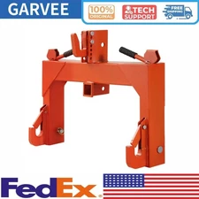 3000 LBS 3 Point Quick Hitch Category 1/2 Lifting Capacity Tractor Quick Hitch