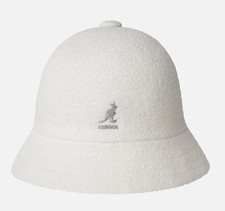 0397BC-WH103 UNISEX KANGOL BERMUDA CASUAL BUCKET HAT