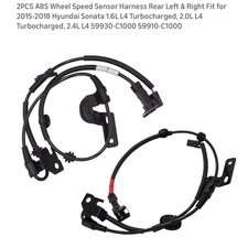 ABS Wheel Speed Sensor Rear Left Right 2015 2018 Hyundai Sonata 1.6L 2.0L