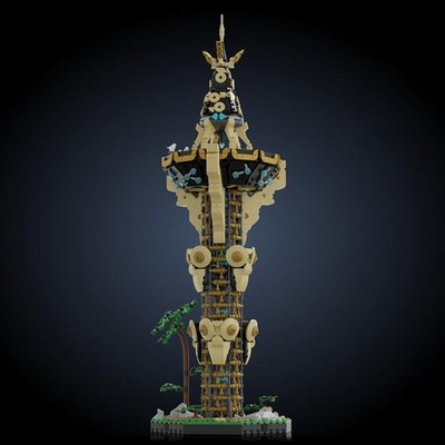 Hot Sale Iconic Tower Tall Structure in Game Building Toys Set 2204