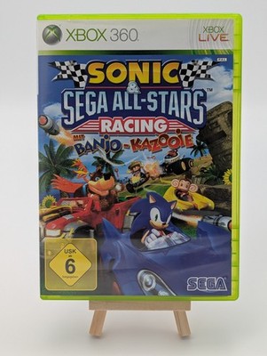 Microsoft Xbox 360 Sonic & Sega All-Stars Racing mit Bajo-Kazooie OVP | CiB
