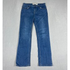 Levis 514 Boys 18 Straight Leg Performance Jeans Medium Wash Blue Relaxed