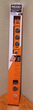 RIDGID 8-Outlet Power Strip with 1 USB-A and 1 USB-C, Orange w/ 6-ft Cord
