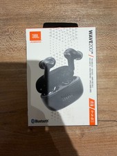 JBL Wave 200 TWS True-Wireless In-Ear Bluetooth-Kopfh&ouml;rer Mikrofon Schwarz