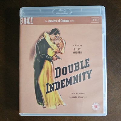 Double Indemnity (Blu-ray) REGION B - Eureka (Masters Of Cinema)