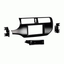 Metra 99-7368HG Double DIN Gloss Black Stereo Dash Kit for 2016 Kia Rio