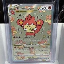 Pokemon TCG Simisear VSTAR GG37/GG70 Crown Zenith Galarian Gallery Holo EN on eBay