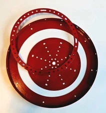 Meccano Parts  flange ring / circular strip & circular plate  - C22