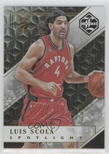 2015-16 Panini Limited Spotlight Gold /25 Luis Scola #48