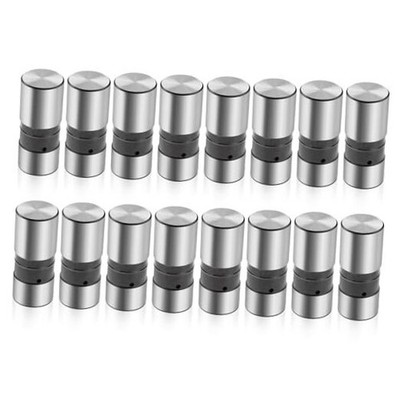 TMESONE 16pcs Hydraulic Flat Tappet Lifters - Compatible with Chevy Small Block