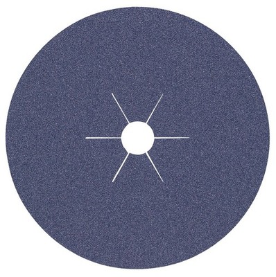 25x Fiberscheibe Ø 125 mm Körnung 80 INOX Zirkonkorund TECWERK