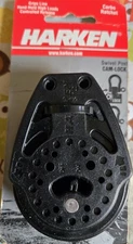 Harken 2137 57mm Single Carbo Locking Ratchet Cheek Block 