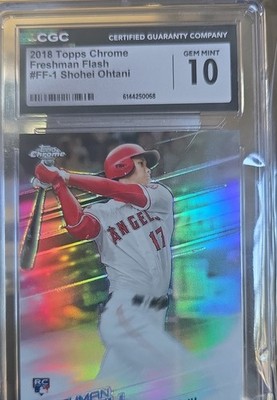 2018 Topps Chrome - Freshman Flash Shohei Ohtani #FF-1 (RC)