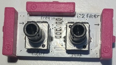 Korg LittleBits Synth Kit Replacement: - i32 filter Module - used/tested