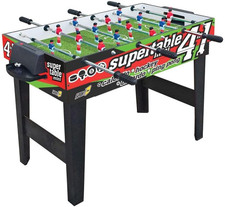 (Calcetto, Pong, Carambola, Hockey), Tavolo 4 in 1 Mini 3Vs3 Ping Gioventù Unise