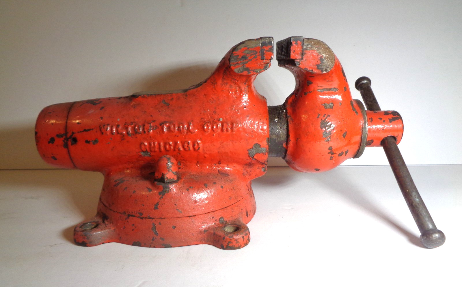VINTAGE WILTON No. 3 BULLET VISE w/3" JAWS. WILTON TOOL CORP. CHICAGO USA. VGC
