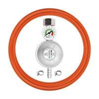 Cellfast Propan-Butan Anschlussset Mit Manometer 2M Schlauch