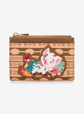 Disney Her Universe MOANA Hei Hei & Pua Geldbörse Portemonnaie Kartenetui Brandneu Etikett
