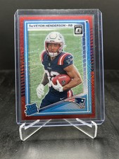 2025 Panini Donruss Optic TreVeyon Henderson RC Rated Rookie Red Mojo #248