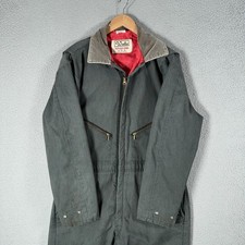 VTG Walls Blizzard Pruf Coverall XL Short 28" Corduroy Collar Insulated Work USA