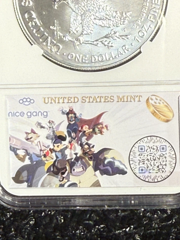 2024 P Eagle S $1 Primera Estrella Privado Liberación Gema Sin Circular Una de las Primeras 50.000 Foto 4 de 4