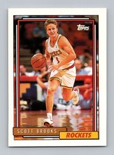1992-93 Topps #320 Scott Brooks Near Mint or Better