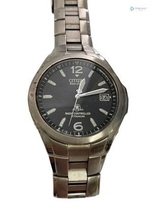 CITIZEN Attesa Eco-Drive Radio-Controlled Titanium Men's Watch
