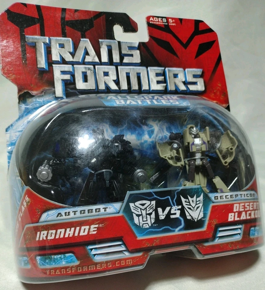 Hasbro Transformers All Spark Battles Ironhide VS Desert Blackout Legends Class - Image 4 of 4