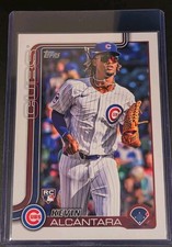 2025 Topps Series 2 Kevin Alcantara #OSP-8 Oversized Exclusive RC Cubs-Toploader