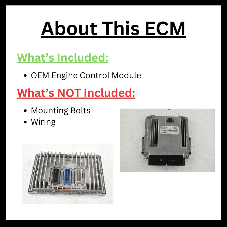2015 MINI COOPER ECM Electronic Control Module 1.5L Used 84K Miles OEM - Image 3 of 4