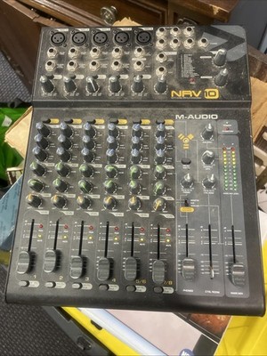 M-Audio NRV 10 Digital/Analog Interface 10x10 24 Bit/96KHz Firewire Mixer Effect