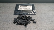 LOT OF 43 USB Cover Cap, Black Clear Plastic USB a Male Anti-Dust Plug Cover