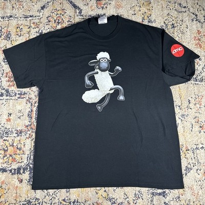 CPort - AMC Shaun The Sheep Movie Promo T-Shirt - Size XL Black 2014