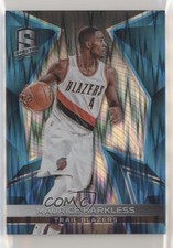 2016-17 Panini Spectra Neon Blue 24/60 Maurice Harkless #27 0d4