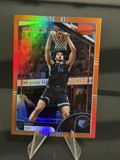 Topps NBA Hoops 2025/26 Zach Edey Memphis Grizzlies Orange Parallel #230