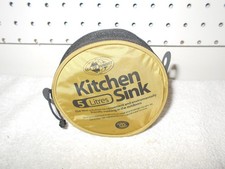 SEA TO SUMMIT KITCHEN SINK 5 LITER COLLAPSABLE PACKABLE WASH BASIN            K8