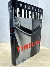Timeline by Michael Crichton 1999 Vg- Hardcover 1st Trade Edition, 1st Printing