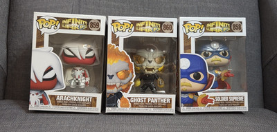 Infinity Warps Funko POP # 858 859 860 Restposten | Brandneu mit Boxen