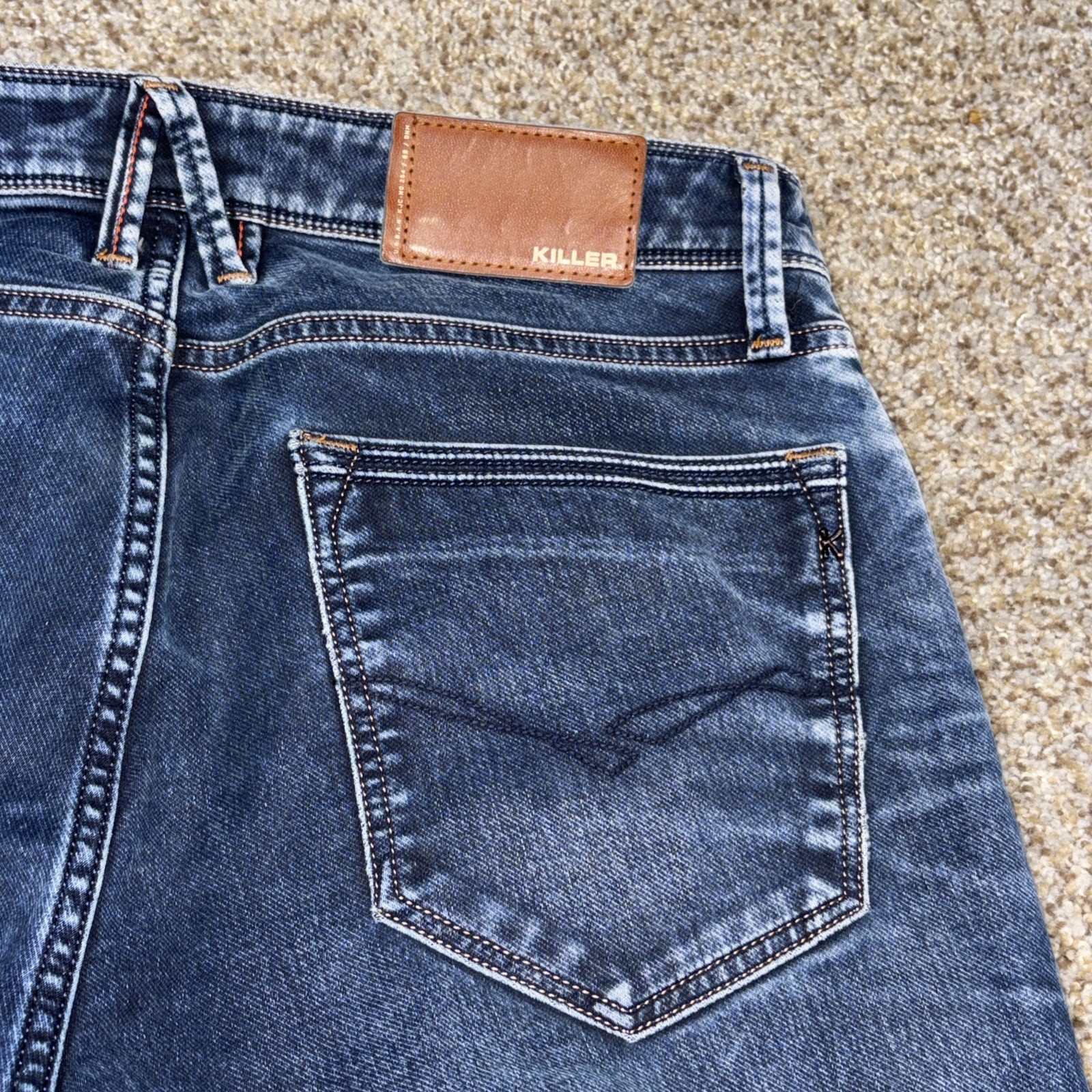 Killer Slim Fit Jeans Men 32 Blue Denim Fits 30 X 29 - View 16