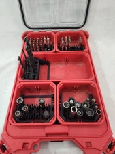 1 PAIR of Impact bit holder inserts for Milwaukee PACKOUT Low Profile Organizers