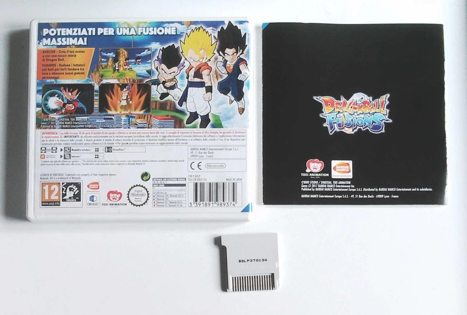 DRAGON BALL FUSIONS , NINTENDO 3DS USATO, foto 2 di 2