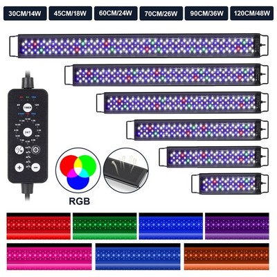 hygger Aquarium Light 24/7 Timer Full Spectrum LED  Plant Fish Tank Lamp 9Color