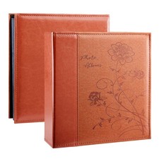 Photo Album 4x6 1000 Photos Large Capacity Leather Cover Holds Horizontal