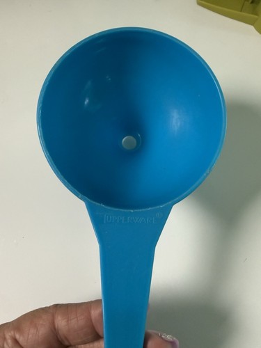 Tupperware Vintage Small Blue Funnel 1227-3