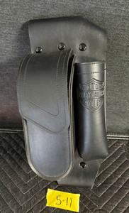 NEW Harley OEM Left SADDLEBAG GUARD BAG w/WATER BOTTLE HOLDER P/N 93300061