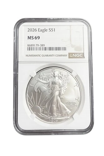 2026 $1 American Silver Eagle NGC MS69