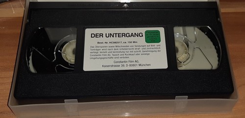 Schindlers Liste + Der Untergang (2 VHS 1995/2004/Ungekürzt) Neuwertig - Bild 7 von 8